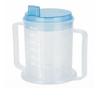 Life Healthcare Adult Drinking Cup with Lid & Spout for Elderly, 300ml