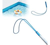 Life Hook, Pool Safety Hook Pole, 1-7M Aluminum Telescopic Swimming Pool Rescue Poles, Emergency Life-Saving Rescue Equipment, Teaching Preserver, for Playgrounds, Water Parks, Swim Club