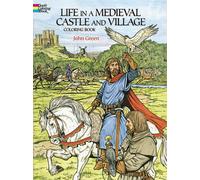 Life in a Medieval Castle Coloring Book
