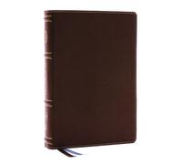 Life in Christ Bible: Discovering, Believing, and Rejoicing in Who God Says You Are (NKJV, Brown Bonded Leather, Red Letter, Comfort Print)
