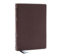 Life in Christ Bible: Discovering, Believing, and Rejoicing in Who God Says You Are (NKJV, Brown Bonded Leather, Red Letter, Comfort Print)