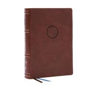 Life in Christ Bible: Discovering, Believing, and Rejoicing in Who God Says You Are (NKJV, Brown Leathersoft, Red Letter, Comfort Print)