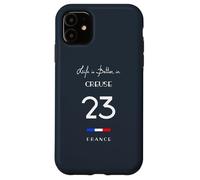 Life in CREUSE Number 23 Department Guéret Limousin France Case for iPhone 11