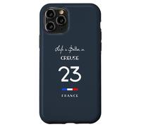 Life in CREUSE Number 23 Department Guéret Limousin France Case for iPhone 11 Pro