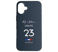 Life in CREUSE Number 23 Department Guéret Limousin France Case for iPhone 16 Plus
