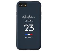 Life in CREUSE Number 23 Department Guéret Limousin France Case for iPhone SE (2020) / 7 / 8