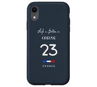 Life in CREUSE Number 23 Department Guéret Limousin France Case for iPhone XR