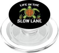Life In The Slow Lane | Tortoise Turtle PopSockets PopGrip for MagSafe
