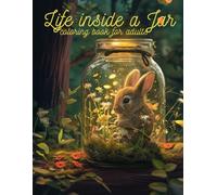 life inside jar coloring book for adults, Stress Relief: Forest Animals and Insects for Relaxation