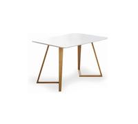 Life Interiors 'Dallas' Dining Table Single in White Life Interiors White