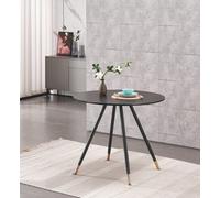Life Interiors Dorchester Lux Dining Table Single, Black