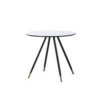 Life Interiors 'dorchester' Lux Dining Table Single In White White One Size
