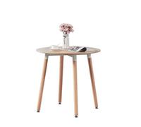Life Interiors Halo Round Dining Table Single, Oak
