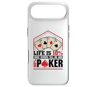 Life is 10% what others 90% Poker - Casino Outfit Poker Case for iPhone Air