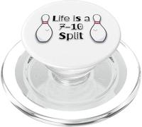 Life is a 7-10 Split Bowling Bowler PopSockets PopGrip for MagSafe