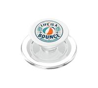 Life Is A Bounce Beach Days Forever Retro Summer Vacation PopSockets PopGrip for MagSafe