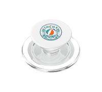Life Is A Bounce Beach Days Forever Retro Summer Vacation PopSockets PopGrip for MagSafe