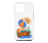 Life Is A Bounce Funny Beach Ball Summer Waves Vacation Case for iPhone 12 Pro Max