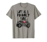 Life is a Monkey Bike T-Shirt