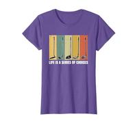 Life Is A Series Of Choices Golf Player Golfing Putter Par T-Shirt