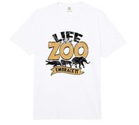 Life is a Zoo, Embrace it - Zoo Comfort Colors Adult Heavyweight T-Shirt