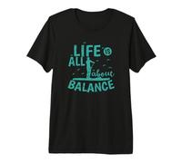 Life is All About Balance SUP Stand up Paddle Premium T-Shirt