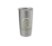 Life is Always Good On The Golf Course, Golfing Golfer Stainless Steel Insulated Tumbler
