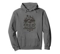 Life Is An Adventure Outdoors Mountains Nature Tent Camping Pullover Hoodie