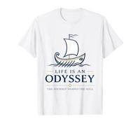 Life is an Odyssey Design Value Graphic T-Shirt