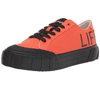 Life is Awesome Platform Sneakers Orange