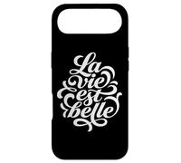 Life Is Beautiful La Vie Est Belle French Script Case for iPhone Air