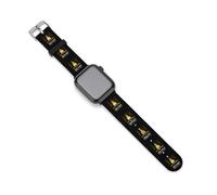 Life Is Better Around The Campfire Silicone Quick Release Watch Band Compatible with IWatch Waterproof Replacement Sport Strap for Men Women