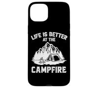 Life Is Better At The Campfire Camp Camping Camper Case for iPhone 15 Plus