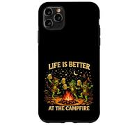 Life Is Better At The Campfire Gnome Goblins Beer Camping Case for iPhone 11 Pro Max
