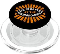 Life Is Better At The Fairgrounds - State County Fair Ground PopSockets PopGrip for MagSafe