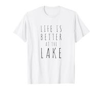 Life is Better At The Lake - Camping T-Shirt