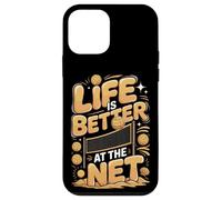 Life Is Better At The Net Beach Volleyball Case for iPhone 12 mini