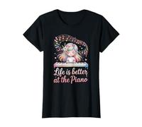 Life is better at the Piano T-Shirt