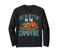 Life is Better by The Campfire Long Sleeve T-Shirt