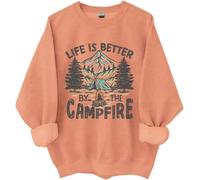 Life Is Better By The Campfire Sweatshirt, Life Is Better By The Campfire, Camping Shirts For Women Man