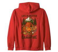 Life Is Better By The Campfire Zip Hoodie