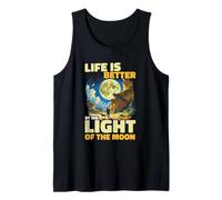 Life is Better by The Light of The Moon Hunting Tank Top