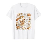 Life is Better Fresh from the Oven Baking Goose Value Graphic T-Shirt, Men, White, XL