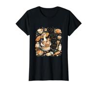 Life is Better Fresh from the Oven Baking Goose Value Graphic T-Shirt, Women, Black, L