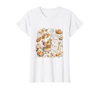 Life is Better Fresh from the Oven Baking Goose Value Graphic T-Shirt, Women, White, S