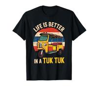 Life is Better in A Tuk Tuk Bangkok Thailand Travel Lover T-Shirt