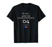 Life is Better in Alpes-DE-Haute-Provence Number 04 France Value Graphic T-Shirt