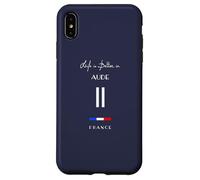 Life is better in AUDE Number 11 Languedoc Occitanie France Case for iPhone XS Max