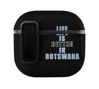 Life Is Better in Botswana Slim Compatible with Airpods 4 Case Protective Hard Cover Skin