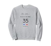 Life is better in ILLE-ET-VILAINE Number 35 Rennes Bretagne Sweatshirt
